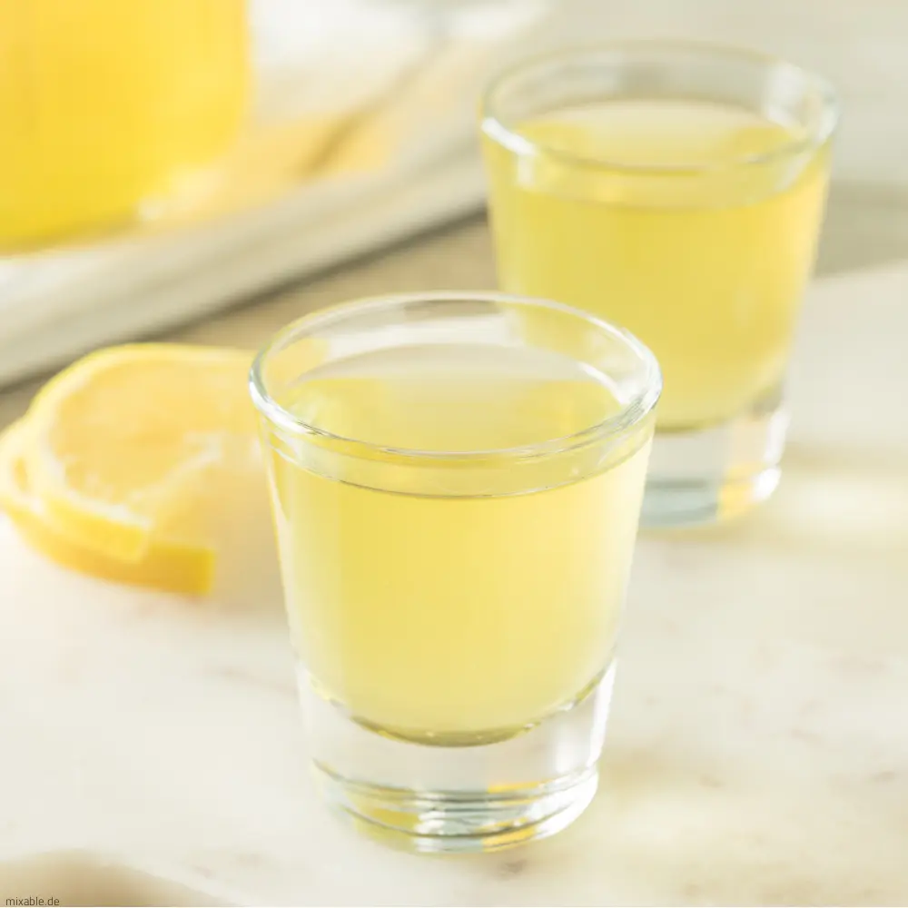 Limoncello im Glas
