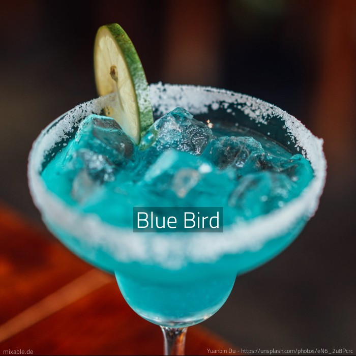 Rezept: Blue Bird, Cocktails &amp; Drinks | mixable.de
