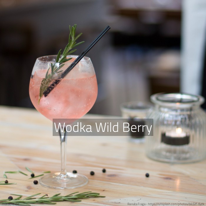 Rezept: Wodka Wild Berry, Cocktails &amp; Drinks | mixable.de