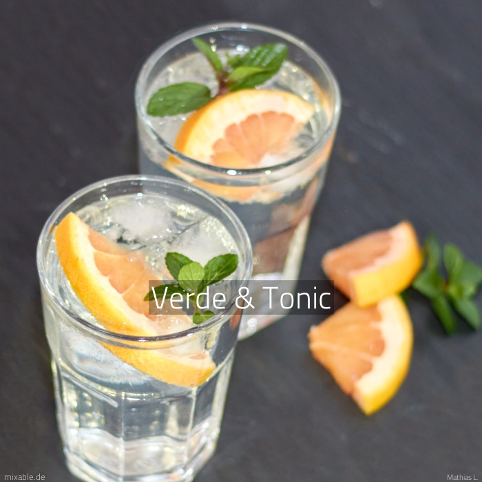 Rezept Verde & Tonic, Cocktails & Drinks mixable.de