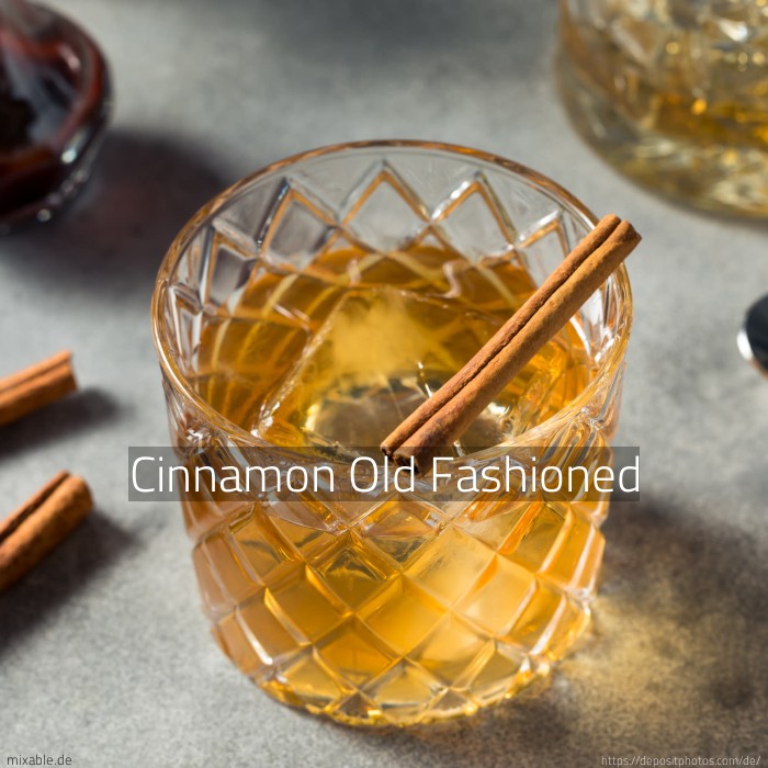 Rezept Cinnamon Old Fashioned, Cocktails & Drinks mixable.de